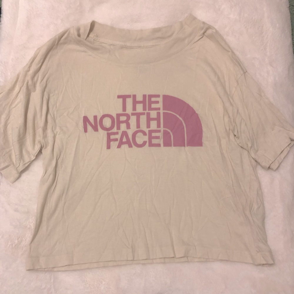 North Face Women’s Cropped Super Soft Tee Shirt